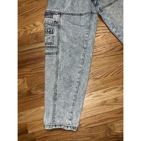 Vtg 1980s 90s Bugle Boy Men's 28x30 31M Toxic Alert Non-Toxic Pants Cargo READ - Picture 5 of 13